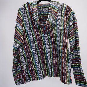 Baja Joe | Hippie Surf Poncho Sweatshirt